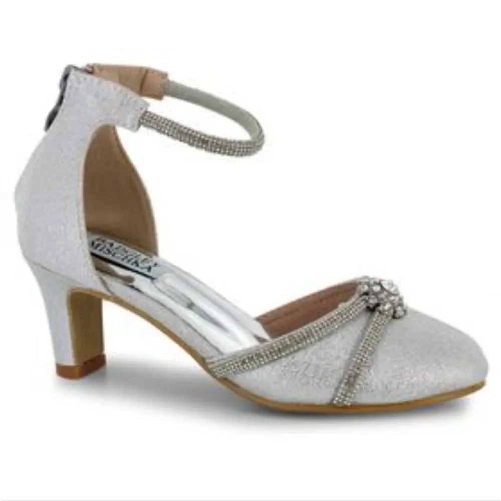Badgley mischka girls size 2